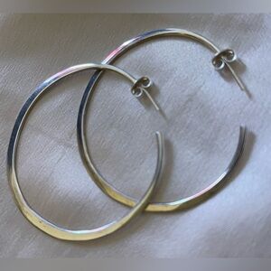 Sterling Silver Hoop Earrings
